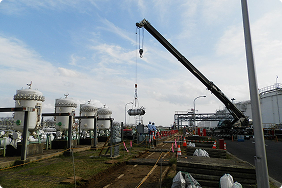 第1ハイドラント払出設備更新工事