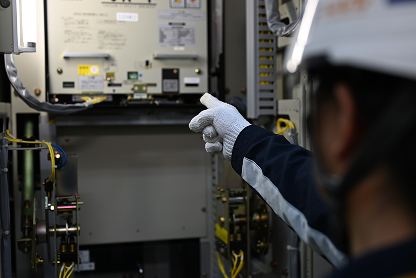 管理棟と保安設備室